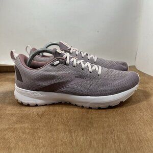 Brooks Revel 4 Women Size 11 White Pink Running Shoes Sneakers Walking